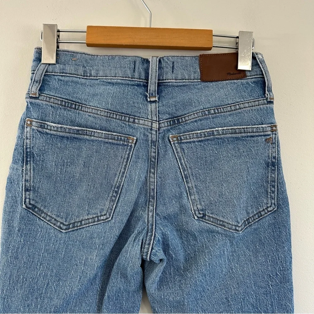 Madewell the perfect vintage jean size 24P tapered leg high waist blue - Picture 6 of 11